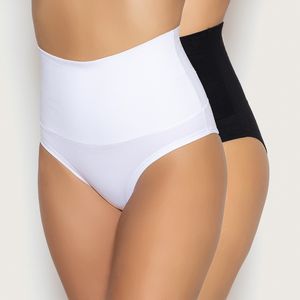 PACK 2 BIKINI TIRO ALTO ALGODÓN MATERNAL P1197HD